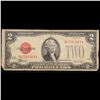 Image 2 : 1928F $2 Red seal United States Note Grades vf, very fine