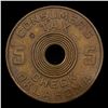 Image 2 : 1936 5 Mills Brass Oklahoma Consumer Tax Check Grades NG