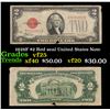 Image 1 : 1928F $2 Red seal United States Note Grades vf+