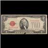 Image 2 : 1928F $2 Red seal United States Note Grades vf+