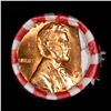 Image 2 : Shotgun Lincoln 1c roll, 1965-p 50 pcs Bank Wrapper.