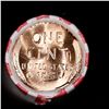 Image 2 : Shotgun Lincoln 1c roll, 1957-d 50 pcs Bank Wrapper.