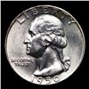 Image 2 : 1950-p Washington Quarter 25c Grades Choice+ Unc