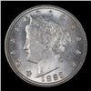 Image 2 : 1883 n/c Liberty Nickel 5c Grades GEM+ Unc