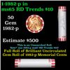 Image 1 : Shotgun Lincoln 1c roll, 1982-p 50 pcs Bank Wrapper.
