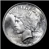 Image 2 : 1922-p Peace Dollar $1 Grades GEM+ Unc