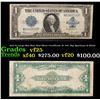 1923 $1 Large Size Blue Seal Silver Certificate, Fr-237, Sig. Speelman & White Grades vf+