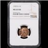Image 2 : NGC 1929-d Lincoln Cent 1c Graded ms63 rd By NGC