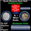 Image 1 : Buffalo Nickel Shotgun Roll in Old Bank Style 'Bell Telephone'  Wrapper 1920 & s Mint Ends