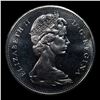 Image 2 : 1965 Small Beads, Pointed 5 Canada Dollar $1 Grades GEM++ PL