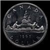 Image 3 : 1965 Small Beads, Pointed 5 Canada Dollar $1 Grades GEM++ PL