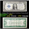 1928A $1 Blue Seal Silver Certificate "Funny Back" Grades vf+