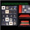 20 Collectible Coins Including Silver, Mercury, Barber, Bust, Flying Eagle, Indian, Large Cent, Proo