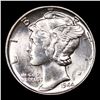 Image 2 : 1944-p Mercury Dime 10c Grades GEM+ Unc