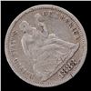 Image 2 : 1883-p Seated Liberty Dime 10c Grades Select AU