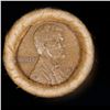 Image 2 : Mixed small cents 1c orig shotgun roll, 1919-s Wheat Cent, 1890 Indian Cent other end, Brinks Wrappe