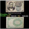 Image 1 : 1874 US Fractional Currency Ten Cent Note 5th Issue, Fr-1264 Long,Thin Key Grades f+