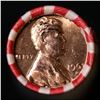 Image 2 : Shotgun Lincoln 1c roll, 1963-d 50 pcs Bank Wrapper.