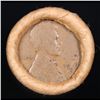 Image 2 : Mixed small cents 1c orig shotgun roll, 1919-s Wheat Cent, 1897 Indian Cent other end, Brinks Wrappe