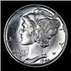 Image 2 : 1943-p Mercury Dime 10c Graded ms67 fsb BY SEGS