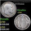 1908 Great Britain 1/2 Crown KM-802 King Edward VII Grades vf++