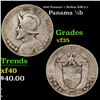 1930 Panama 1/4 Balboa KM-11.1 Grades vf++