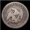 Image 3 : 1854 arrows Seated Liberty Quarter 25c Grades f+