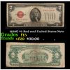 Image 1 : 1928G $2 Red seal United States Note Grades f+