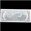 Image 3 : 1976 $2 Federal Reserve Note 1st Day of Issue, with Stamp (Philadelphia, PA) Grades Gem CU