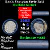 Image 1 : Buffalo Nickel Shotgun Roll in Old Bank Style 'Bell Telephone'  Wrapper 1923 & d Mint Ends