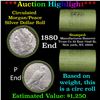 Image 1 : ***Auction Highlight*** Manufactures Hanover Trust Shotgun 1880 & 'P' Ends Mixed Morgan/Peace Silver