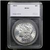 Image 4 : ***Auction Highlight*** 1898-s Morgan Dollar 1 Graded ms64+ By SEGS (fc)
