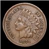 Image 2 : 1871 Indian Cent 1c Graded Select AU By USCG