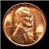 Image 2 : 1955-s Lincoln Cent 1c Grades GEM++ Unc RD