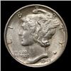 Image 2 : 1945-s Mercury Dime 10c Grades Select Unc