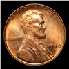 Image 2 : 1940-p Lincoln Cent 1c Grades GEM+ Unc RD