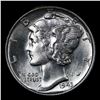 Image 2 : 1943-p Mercury Dime 10c Grades GEM++ Unc