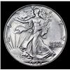 Image 2 : 1942-p Walking Liberty Half Dollar 50c Grades Select Unc