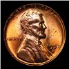 Image 2 : 1957-d Lincoln Cent 1c Grades GEM+ Unc RD