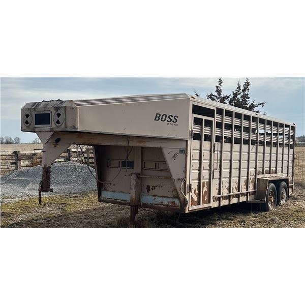 1993 Boss Stock Trailer