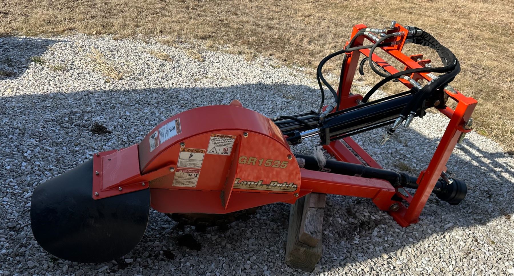 Land Pride GR1525 Stump Grinder