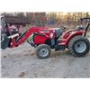 Image 1 : 2017 Massey 1734E Tractor w/ L105E Loader