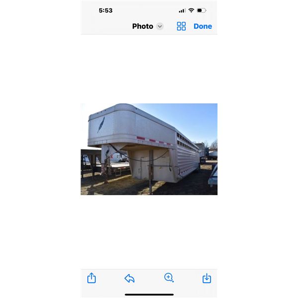 2016 Featherlite Stock Trailer