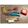 Image 1 : Roberts Duckbill Napping Shears, Olfa Blade Cutter, Gardena Shears, Measuring Tape & More