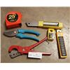 Image 1 : PVC Cutter, Olfa Blade Cutter, Gardena Shears, Measuring Tape & More