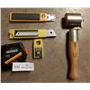 Image 1 : Crain Stainless Steel Carpet Roller, Olfa Cutting Blade, Measuring Tape, and Olfa Replacement Blades