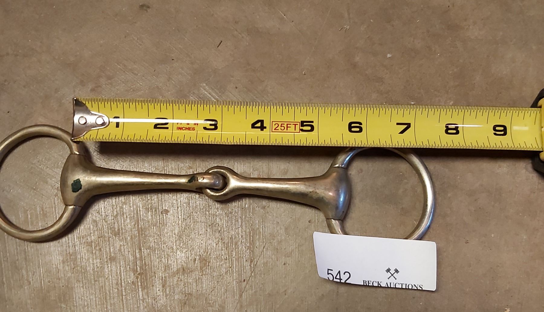 5" Horse Bit Beck Auctions Inc.