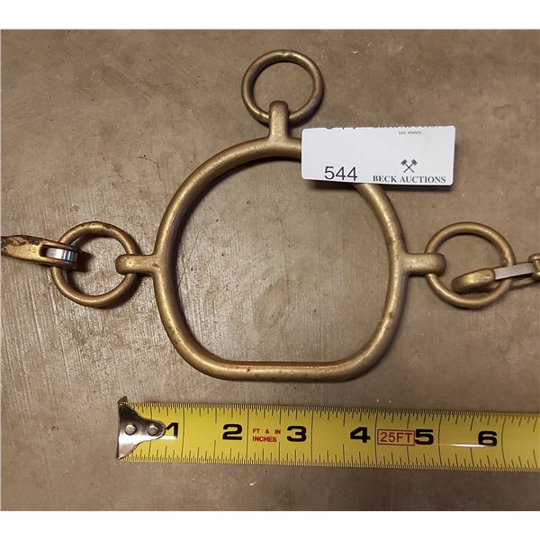 Straight Mouth Chifney Horse Bit