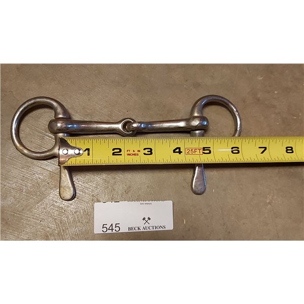 Half Cheek Snaffle Horse Bit