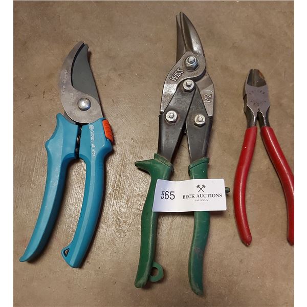 Compound Snips by Wiss, Gardena Shears & Wire Cutter Snips - Beck ...